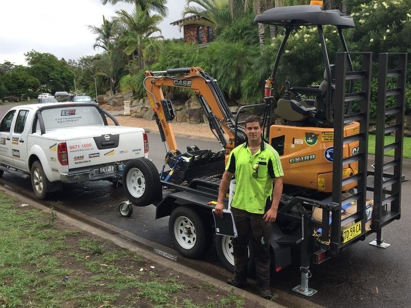 Another Delivery of a Case CX18B Start-Up Package